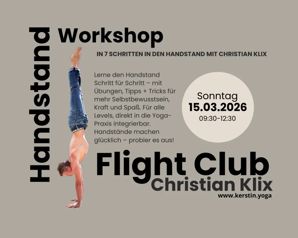 Flight Club Workshop Christian Klix bei kerstin.yoga