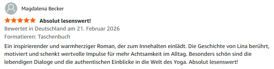 Kopfstand des Lebens Rezension 4